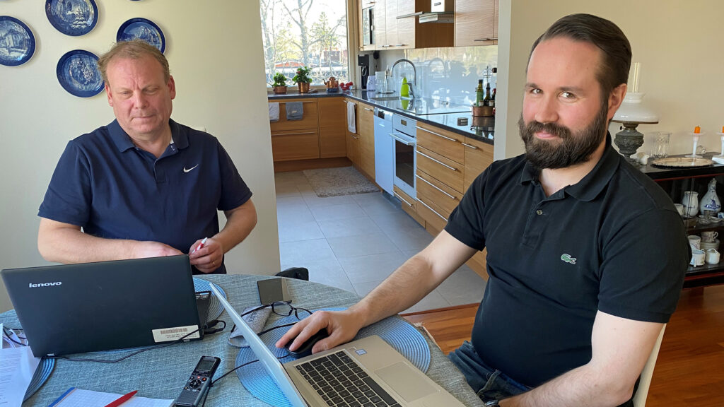 Johan Jansson och Tomas Jaakkola