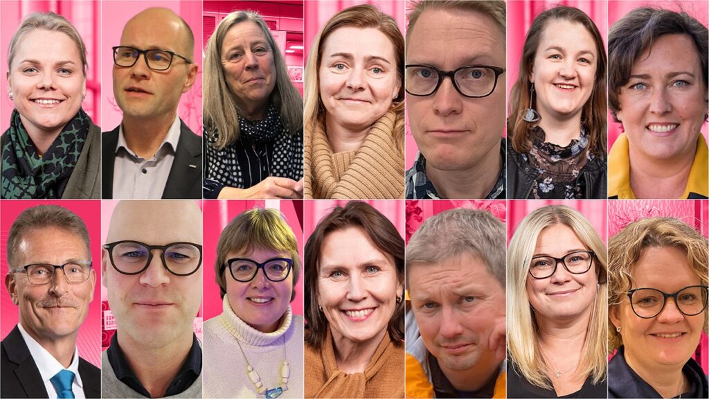 OAJ kandidater galleri