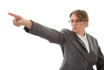 Wut – Frau verärgert und zornig